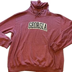 Georgia sweatshirt hoody hoodie American crown size 2XL XXL